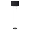 Lampa stojąca Fogo 2xE27 czarna LP-0304/2F BK