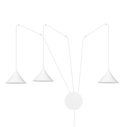 Lampa wisząca Emibig ABRAMO 3 Biały 159/3
