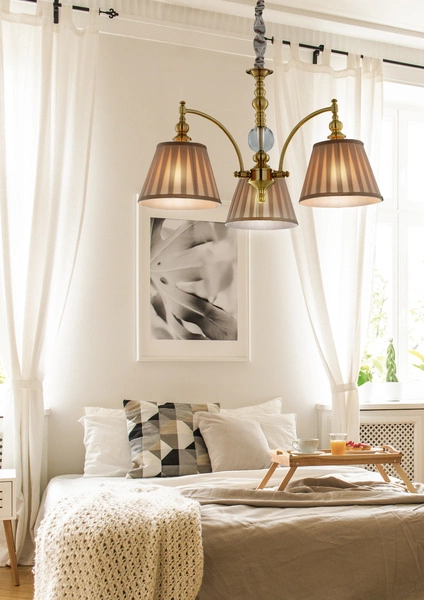 Lampa wisząca AUSTIN 33-13842 patynowa 3x40W E14