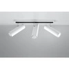 Nowoczesna lampa sufitowa DIREZIONE 3 SL.0497 Biała 3xGU10