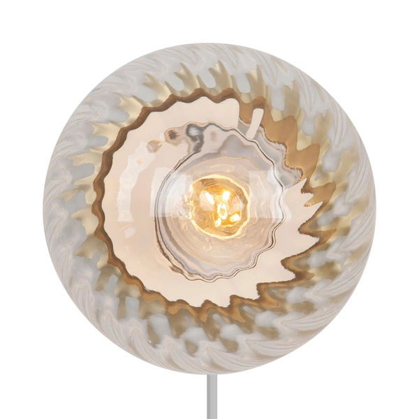 Kinkiet CHISELL E14 25W Metal | Mosiądz