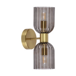 Podwójny kinkiet Piega 2xE14 LP-939/2W smoked