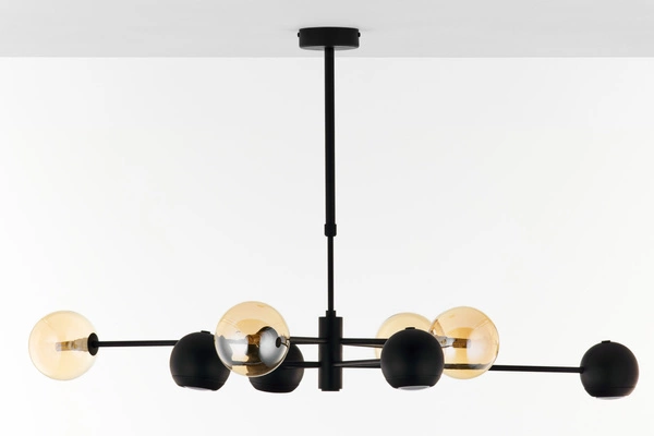 Nowoczesny Żyrandol MOKA wys. 47-69cm 4xG9 4xGU10
14W IP20 | Czarny