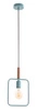 Lampa wisząca FRAME 31-73556 miętowa 1x60W E27