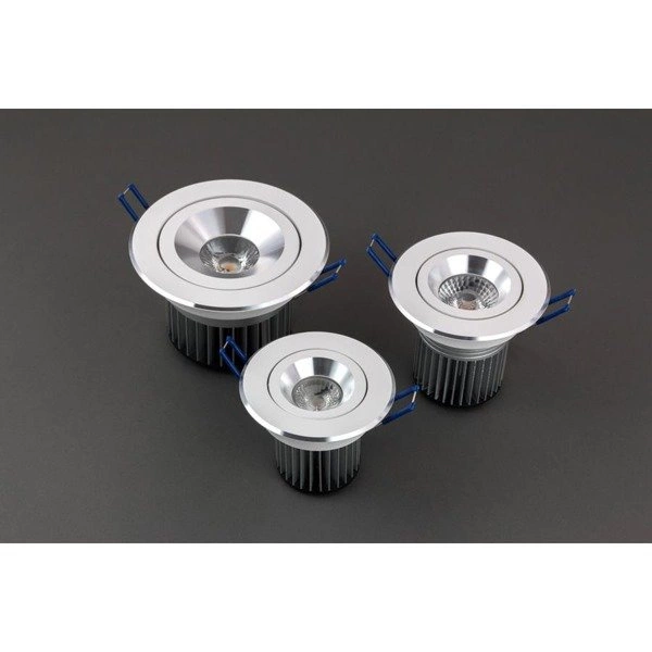 Oprawa wpuszczana BRADI RO 10W ciepła 3000K śr. 9,8cm