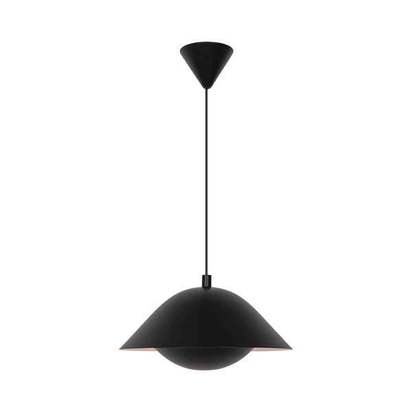 Lampa wisząca FREYA E27 40W Metal | Czarny