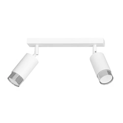 Lampa sufitowa Emibig HIRO 2 WH/CHROME 962/2