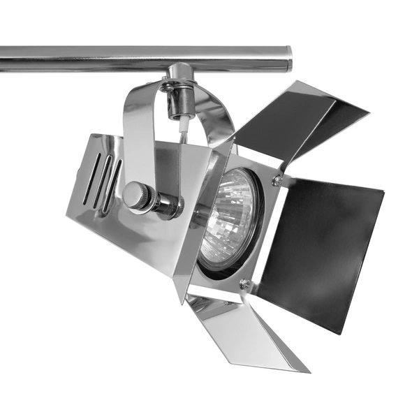Fotolampa sufitowa w zestawie 3xGU10 LED 5W Chrom Metal 2584328