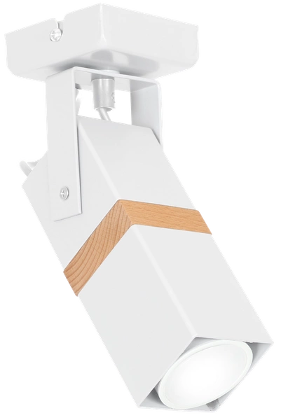 Kinkiet nowoczesny reflektorek spot VIDAR biały