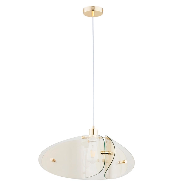 Lampa wisząca ALFA KELIS HERBACIANA 1xE27 51cm | 61306