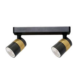 Anillo 2 spot czarny