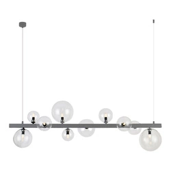 BUBBLES GLASS SHADE SET 10 CLEAR