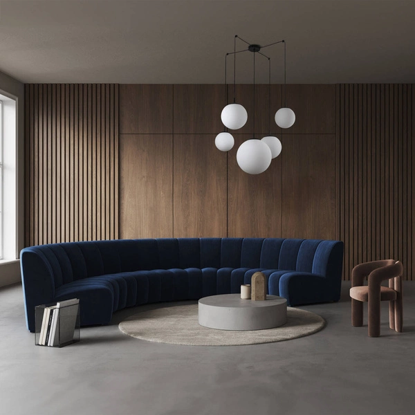 ESME WHITE LAMPA WISZĄCA 5 PAJĄK 4791