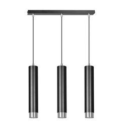 Lampa wisząca Emibig KIBO 3 BL/CHROME 643/3