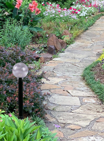 Lampa ogrodowa stojąca K-ML-OGROD 200 0.6 KL. PRYZMAT z serii ASTRID