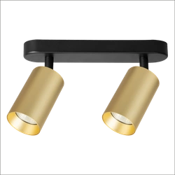 Oprawa Pipe Spot Złoty 2xGU10