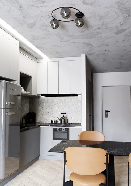 Lampa sufitowa Emibig SOPRA 3 BL GRAFIT 1256/3