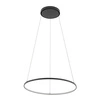 Lampa wisząca CIRCOLO LED szer. 60cm 21W barwa neutralna 4000K | czarny 10862