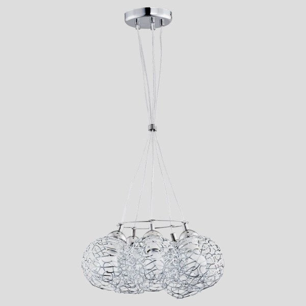 Lampa wisząca ALFA AMASO CHROM 5xE27 45cm | 20375