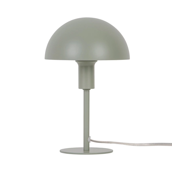 Lampa stołowa ELLEN E14 40W Metal | Zgaszona zieleń