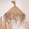 Lampa Wisząca Boho z Włókna Naturalnego Abruzzo Laura 40cm E27