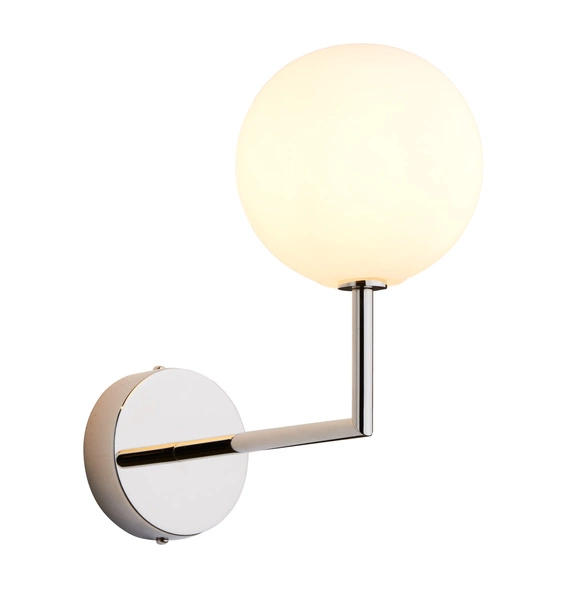 Nowoczesny Kinkiet FEME wys. 29cm 1xG9 14W IP20 | Nikiel