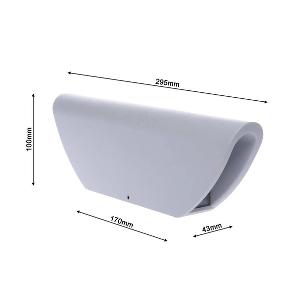 Kinkiet BRICK LED II na elewację 092