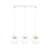 Lampa wisząca Emibig AJAX 3 Biały/GOLD 1224/3