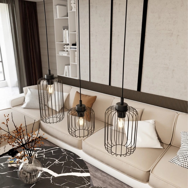 Lampa wisząca Emibig VANDER 3 BL 1365/3