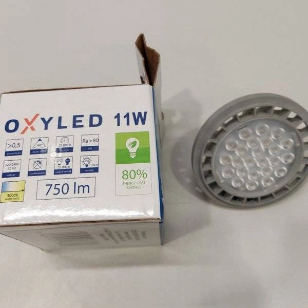 Żarówka ES2111 / GU10 11W ciepła 3000K KOLOR SZARY