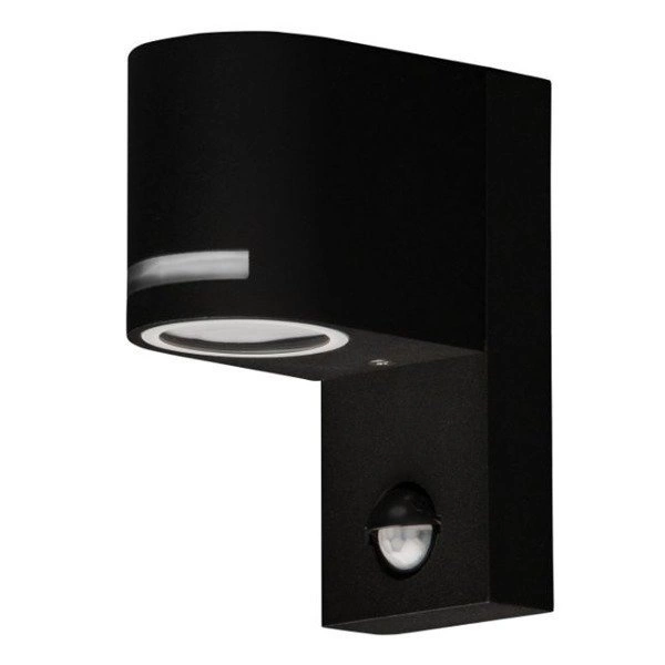 Lampa elewacyjna z czujnikiem nad drzwi QUAZAR 13 CZARNA