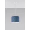 Lampa wisząca AZURE SL.0550 niebieska 1xE27