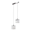 Lampa Casina Pendat 2xE27 Max.60W Chromowany Metal/Przezroczysty Kryształ 8181228