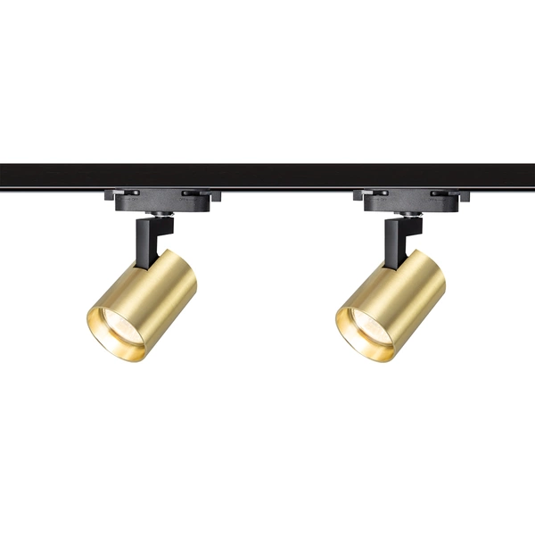 Zestaw szynowy 1-fazowy Volf Track szyna + oprawy 4xGU10 1,5m | Czarny złoty