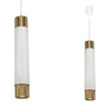 Lampa wisząca MARBLE WHITE/GOLD 1xGU10