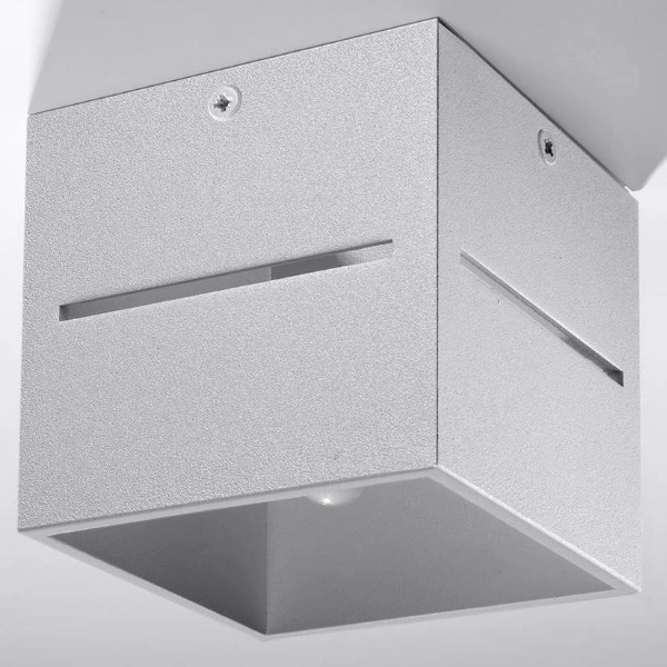 Nowoczesny plafon LOBO SL.0208 Szary 1xG9