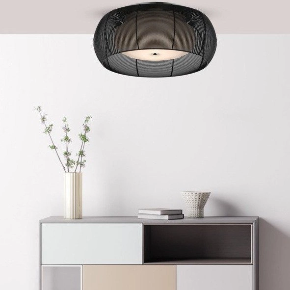 Lampa sufitowa, plafon TANGO 50cm siatka