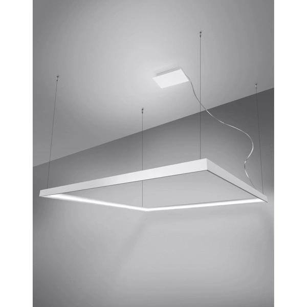Lampa wisząca NELYA L, biała, 70W LED, barwa neutralna 4000K, TH.156