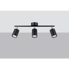 Lampa sufitowa LEMMI 3, czarny/chrom, 3x40W GU10, SL.1128