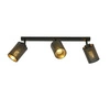 Lampa sufitowa Emibig BRONX 3 Czarny 1152/3