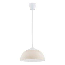 Lampa wisząca ALFA KEIRA BIAŁA 1xE27 30cm | 61292