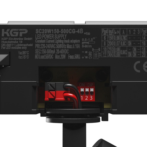 ARTEMIDA MINI 6,5-20W NW 230V 36, 60st. IP20 Ra90 75x78x110 CZARNY 5 lat gwarancji z regulacją mocy