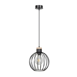 Lampa wisząca Emibig BARBADO 1 Czarny 754/1