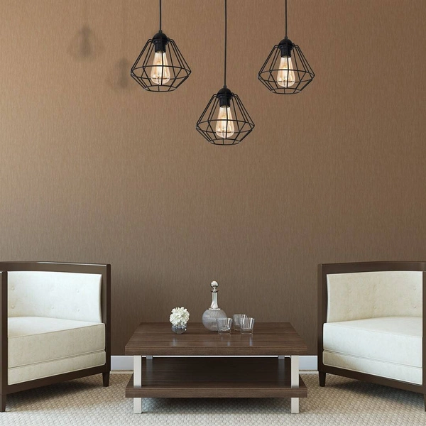 INDUSTRIALNA Lampa wisząca COLIN BLACK 3xE27 MLP4790