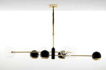 Nowoczesny Żyrandol MOKA wys. 47-69cm 4xG9 4xGU10
14W IP20 | Złoty