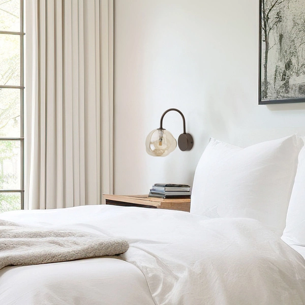 LAVA BROWN KINKIET 1XG9