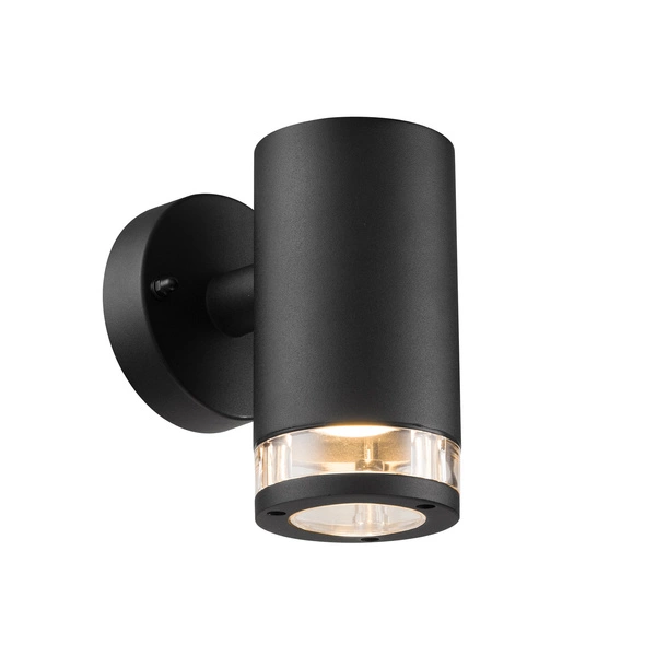 Kinkiet BIRK GU10 28W Aluminium | Czarny