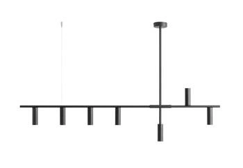 Aldex LAMPA WISZĄCA TREVO 7 ALL BLACK 1104T1