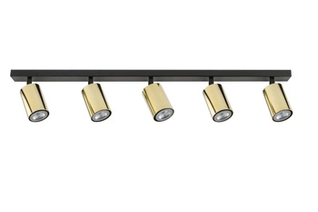 Lampa Sigma Zoom 5 czarny mosiądzowany 33600
