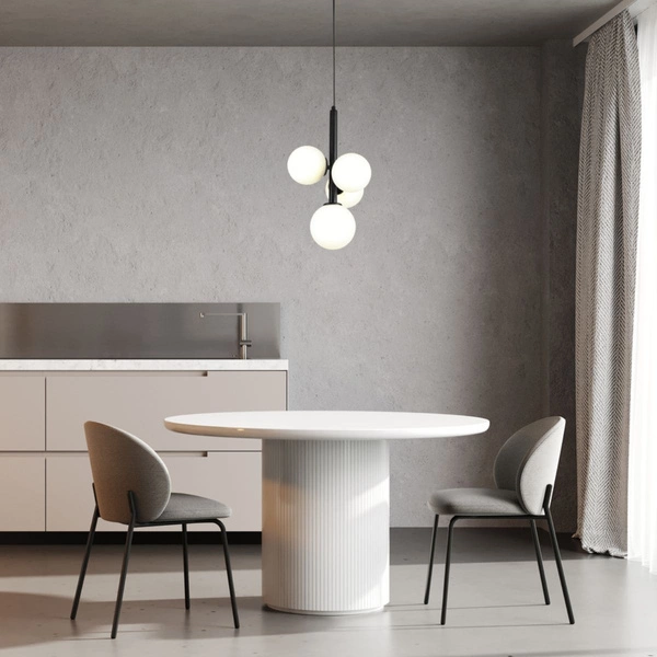 Lampa Sigma Perla 4 zwis czarny 33487